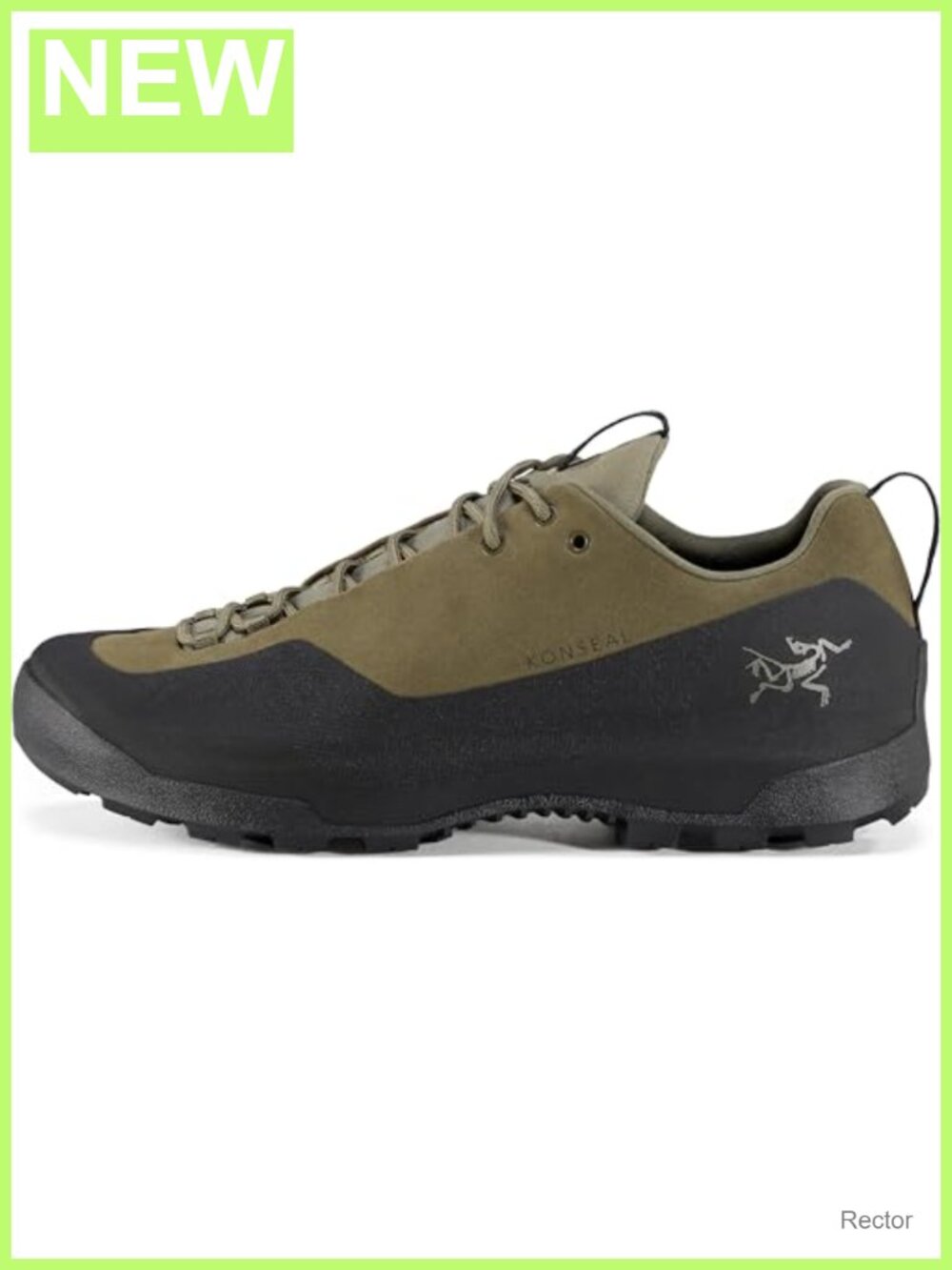Arc'teryx Konseal Women's Approach Hiking Shoes Vibram XS Flash 2 Nubuck Leather